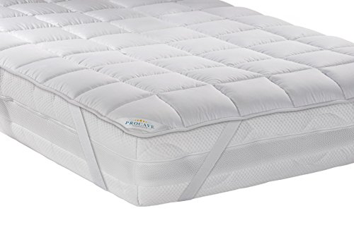 Procave Micro Comfort Mattress Cover with Corners, white, 140 x 200 cm