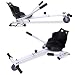 Produktbild GeekMe Hoverkart für Hoverboard, Go-Kart-Zubehör von Self Balancing Scooter, Längenverstellbar, für Erwachsene Kinder (Weiß)