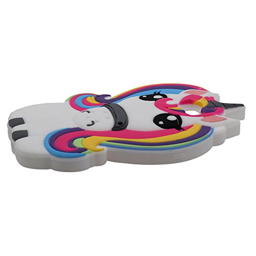 Funda para Huawei Y5 II Y5 2 Silicona Gel Case Ultra suave Bonita Arco iris Caballo Apariencia Blanco Funda para Huawei Y5 II Y5 2 Silicona Gel Case Ultra suave Bonita Arco iris Caballo Apariencia Blanco