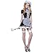 Produktbild Havanadd Cosplay sexy Kostüm Maid Clothing Unterwäsche Body Suit Sexy Dessous Kostüme für Nachtwäsche Versuchung Sinn der Unterwäsche Sexy Extreme Free Size (Size : Free Size)