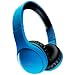 Produktbild Boompods Headpods Binaural Head-Band Blue – Mobile Headsets (Binaural, 3.5 mm (1/8), Head-Band, Blue, Wired, Supraaural)