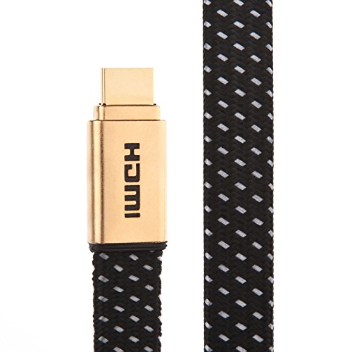 Laptone PRO GOLD HDMI Kabel HDMI V2.0 / 1.4a (Neuster Standard) Ultra HD 4K 3D PS4 Full HD 1080p 2160p ARC Highspeed mit Ethernet -3m - 2