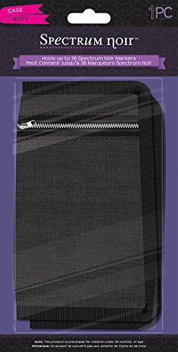 Spectrum Noir Astuccio Nylon 25 x 13 x 1 cm Nero