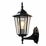 Fit für E27 Glühlampen,kompatibel mit LED-Lampen,Einfach zu installieren,Retro-Stil,am besten für Ihr Hof Dekoration.