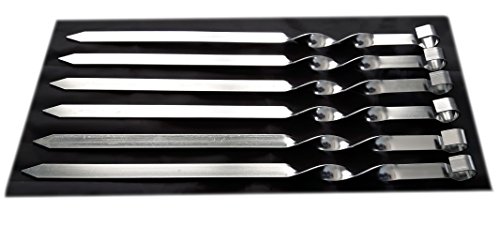 Grillspiess 50cm x 2cm Breite EXTRA BREIT, 6 St