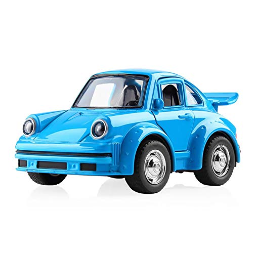Preisvergleich Produktbild Jiali Classic Diecast Modellautos Fahrzeug Spielzeug, Zurückziehen Aktion mit Lichtern und Klängen Legierung Mini Car Toy (mit 3 AG13 Batterien)
