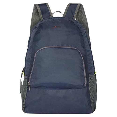 AllExtreme Foldable Lightweight Waterproof Navy Blue Casual Backpack RS.385 (61.00% Off) - Amazon