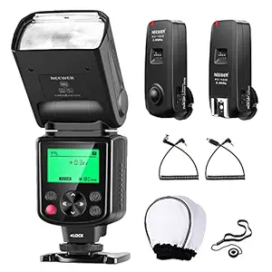 Neewer VK750 II i-TTL Flash for Nikon DSLR Camera Such as D7200 D7100 D7000 D5300 D5200,Includes:(1)VK750 II Flash+(1)2.4G Wireless Trigger+Hard&Soft Flash Diffuser+(1)Lens Cap Holder+N1/N3 Cable