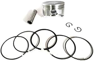 ITACO YAMASCO Piston avec bague, goupille, clip Cpl 13101-Z0D-000 fit Honda Motor GX100 EB2000 EU2000 moteur 56MM