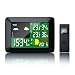 Produktbild Brandson - Funkwetterstation mit Farbdisplay | zusätzlicher Außensensor | Mondphasen-Anzeige / Innen- und Außentemperatur / Wettervorhersage-Piktogramm / Tendenzanzeige uvm.