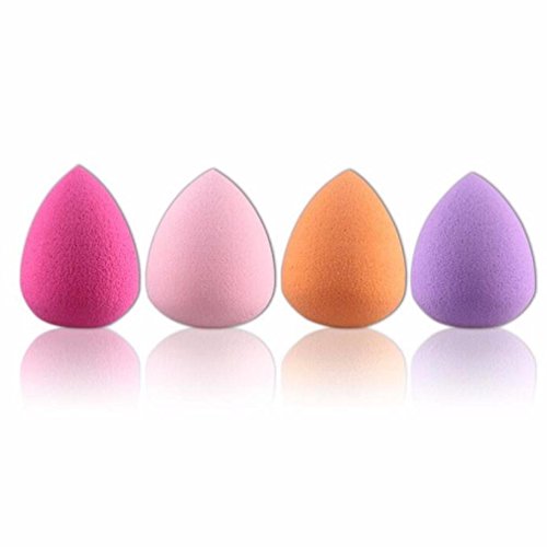 Demarkt 4pcs Proschönheits Flawless Makeup Blender Foundation Puff 4 Farbe zufällig - 3