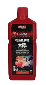 TAIYO HI-RED Premium Flower Horn Fish Food,1 Kg