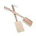 LUOEM Natural Loofah Brush Bath Body Shower Spa Back Brush with Long Handle Pack of 2