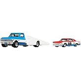 Hot Wheels Premium Car Culture Team Transport FLF56-HRV40 '66 Chevelle &amp; 72 Chevy Ramp Truck
