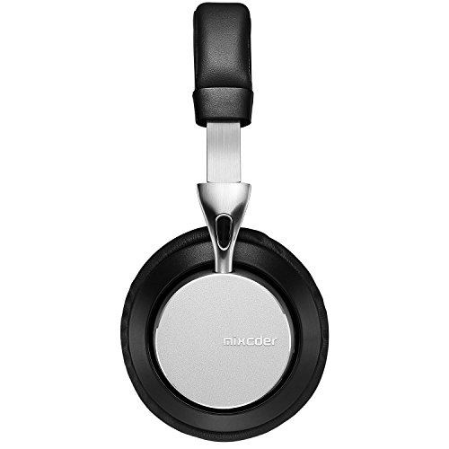 Mixcder-Premium-MS301-Bluetooth-Headphones-Wireless-with-Mic-Stereo-Headset-Bluetooth-42-Hi-fi-Sound-Over-ear-Noise-Cancelling-Headphone-aptX-Low-Latency-for-Mobile-Phones-TV-Mac-PC-Black-Silver