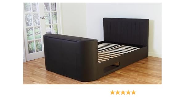 Ventura Tv Faux Leather Brown Uk King Amazon Co Uk Kitchen Home