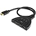 Produktbild 3 Port HDMI Switch Auto Splitter G-Shield Umschalter Verteiler Hub Box mit HDMI Kabel, 3 Eingänge 1 Ausgang, Full HD / 1080p / 3D für HD TV, PC, PS4, PS3, Xbox One, 360, BluRay und alle HDMI-Geräte