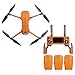 Price comparison product image BSPAS Fuselage Remote Control Battery Wrap Carbon Fiber Stickers Skin Decal Paster for DJI MAVIC 2 PRO/MAVIC 2 ZOOM (Orange)