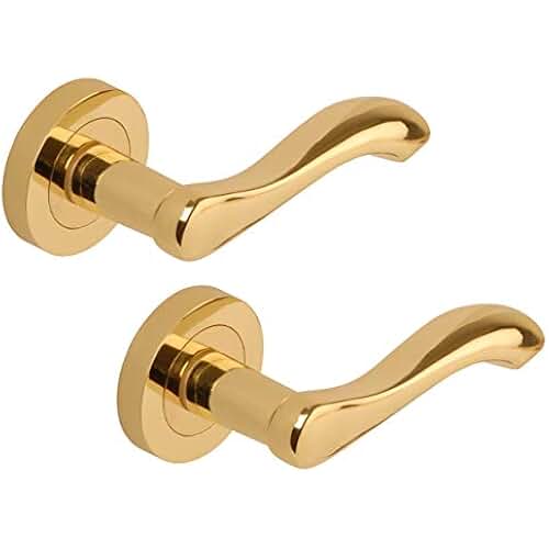 Amazon.co.uk brass door handles