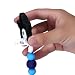 niceEshop(TM) Lovely Petal Style Baby Pacifier Holder Silicone Pacifier Clip, Black (#4)