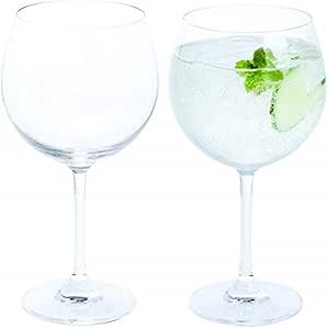 Dartington Crystal WB427/P Wine and Bar, Copa Gin and Tonic, 2 Pack, Crystal, 22 x 11.5 x 21.5 cm