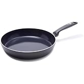 GreenPan Torino sağlıklı, yapışmaz kaplamalı seramik kızartma tavası, 24 cm, PAS i&ccedil;ermez, ind&uuml;ksiyon, 160&deg;C'ye kadar fırına d
