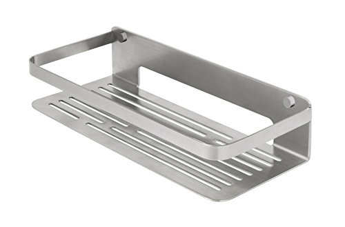 Tiger 1400230946 Caddy Duschkorb, groß, edelstahl gebürstet