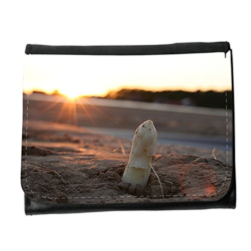 Preisvergleich Produktbild Portemonnaie Geldbörse Brieftasche / / M00238636 Spargel Sunset Spargelfeld / / Small Size Wallet