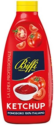 Biffi - Ketchup con Pomodoro 100% Italiano - Flacone da 950g