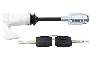 YUCKMZ Motorhauben Schloss Schließzylinder 2 Schüssel mit Ford Focus C-Max ab 2003-2007 4556337 3M5A-R16B970-AD