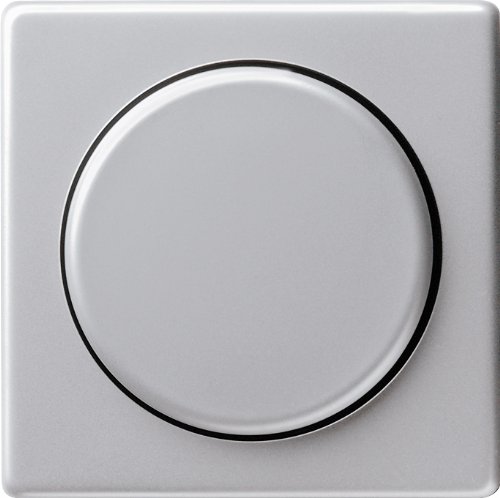 Preisvergleich Produktbild Gira 0650203 Abdeckung Drehdimmer Gira E22 Aluminium