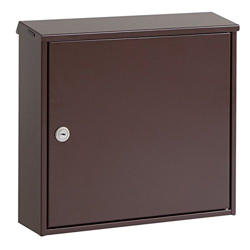 Preisvergleich Produktbild Max Knobloch Wandbriefkasten Chicago braun (RAL 8017) 12 Liter