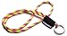 Produktbild Original Lanyards® LEIS GSTS stylisches Schlüsselband, Schlüsselanhänger, Lanyard in 10 Farben erhältlich (Made In Portugal) Orange/Gelb