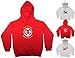 Hat-Trick Designs Southampton Football Baby/Kids/Childrens Hoodie Sweatshirt-3-4Yrs-Red-Future Star-Unisex Gift
