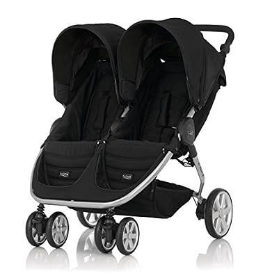 Britax B-Agile Double Poussette Combinée Cosmos Black