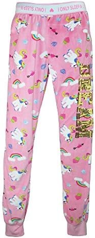 Mentally Exhausted Women's Plus Size Jogger Pajama Pants, 1X, Pink