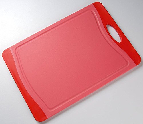 culinario Schneidebrett Himbeer ca. 29 x 20 cm, mit Saftrinne, beidseitig verwendbar - 2