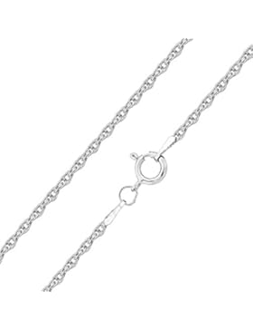 Fußkettchen „Prince of Wales“ aus Singapur Sterlingsilber, 27 cm, 1,5 g