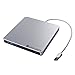 Produktbild Coolestt EX-DB22S Externe DVD Brenner USB 3.0 SATA Optisches Laufwerk Extern USB 3 0 DVD CD Superdrive für Laptops / PC unter Windows 10 8 7 und MAC 10 OS für Apple Macbook Pro Air iMAC – Silber