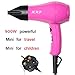 MHD Hair Dryer 2 Heat Cool Button Powerful Light