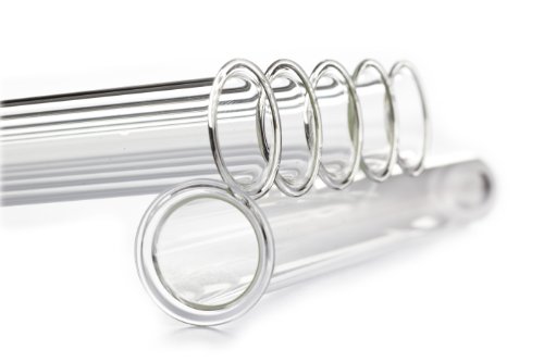Reagenzgläser 200x29mm Reagenzglas Bördelrand Glaswandstärke 0,8mm 10 Stück Vitrulab