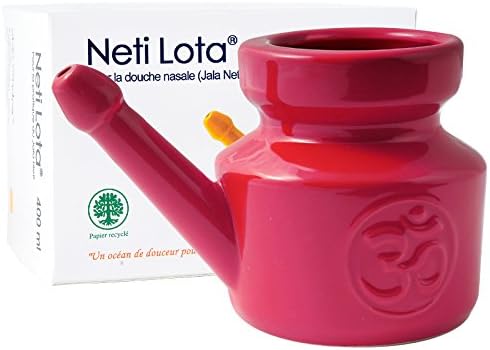 Lota Om in White Glazed Porcelain 400ml, Red Chili Pepper