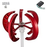 Aerogenerador, aspas de fibra de nylon, baja velocidad del viento, baja vibración y bajo ruido; Ajuste automático de la dirección del viento