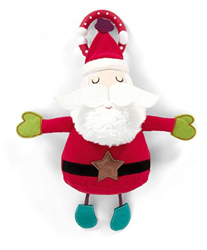 Mamas & Papas Christmas Musical Clip On Santa Toy For Car Seats/Strollers/Prams