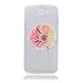 Produktbild Galaxy J3 prime Hülle, OUJD Samsung J3 prime TPU Case Schutzhülle Ultradünne Silikon Crystal Clear Case Durchsichtig, Blumen Malerei Muster Weichem Schutzhülle Handy Gürtel Tasche Schutzhülle Hülle Case Cover Fall-Abdeckung Kristall Etui TPU Bumper Schale für Samsung Galaxy J3 prime