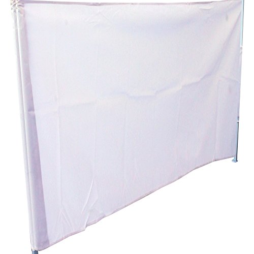 Preisvergleich Produktbild Cablematic Komplette Seite Faltzelt Leinwand 300cm weiß