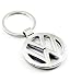 Kolossalz Volkswagen chrome plated steel imported key chain key ring car logo for polo vento beetle sports car logo RS.199.00