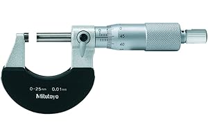 MITUTOYO 102-301 Bügelmessschraube Werkszertifikat DIN 863/1 Messbereich 0-25 mm