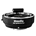 Produktbild Commlite cm-AEF-MFT(B) Canon EF/EF-S Objektiv Micro Four Thirds (MFT, M4/3) elektronische Autofokus-Objektiv-Adapter-Mount-Kamera für Panasonic GH4 GH5 GH5S Olympu E-M10,E-PL6,E-P5,E-PM2,E-PL5 BMPCC