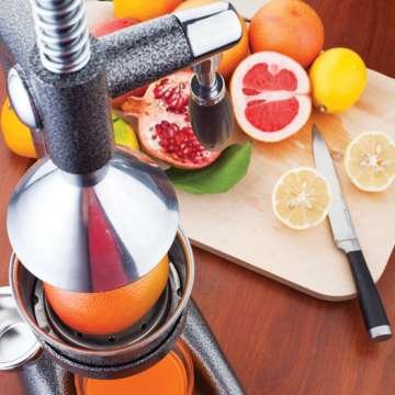 Original AR YILDIZ PRESPORT Professionelle Hebel-Zitruspresse, Entsafter, Orangen, Granatapfel XL - 5